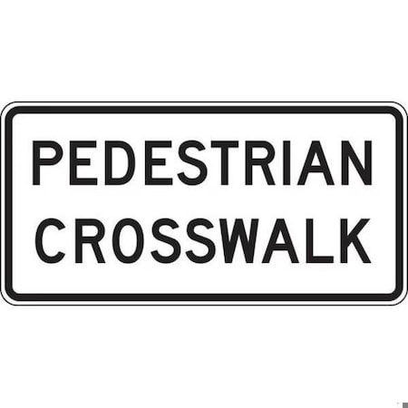 Accuform BICYCLE  PEDESTRIAN SIGN FRR711RA FRR711RA